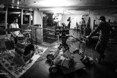 On set for Zack Teran Group music video.